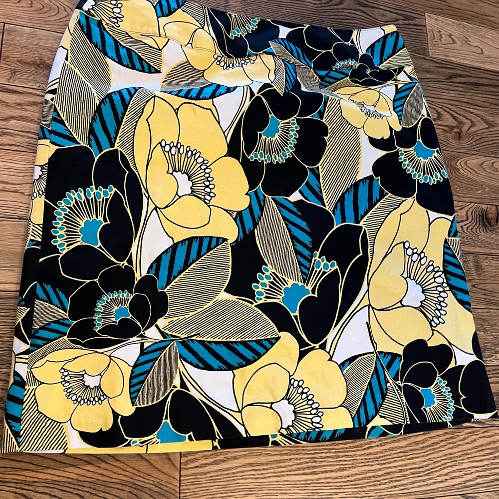 East 5th ave womens 16wide flower midi skirt